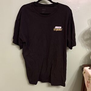 Vans Black and Yellow Logo Men's Tee